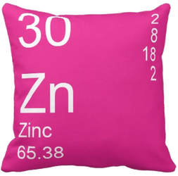 Pink Zinc Element Pillow