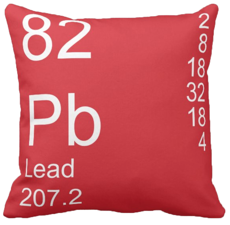 Red Lead Element Pillow