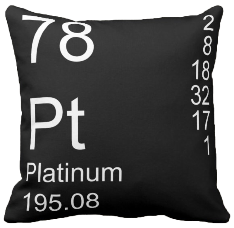 Black Platinum Element Pillow