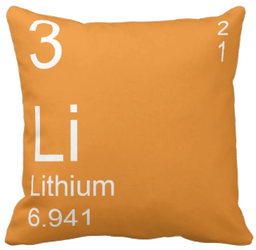 Orange Lithium Element Pillow