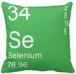 Green Selenium Element Pillow