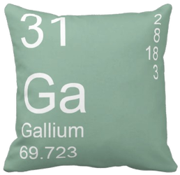 Sage Gallium Element Pillow