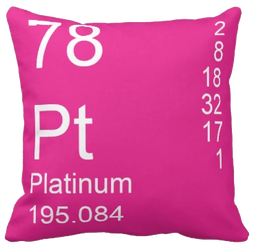 Pink Platinum Element Pillow