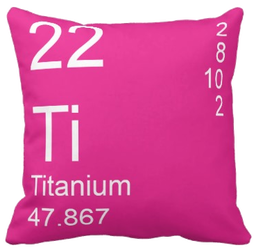 Pink Titanium Element Pillow