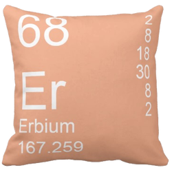 Peach Erbium Element Pillow