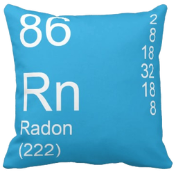 Blue Radon Element Pillow