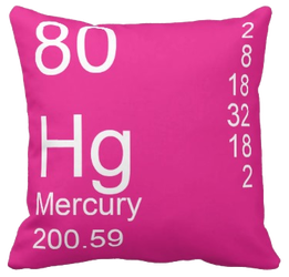 Pink Mercury Element Pillow