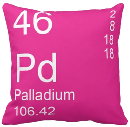 Pink Palladium Element Pillow