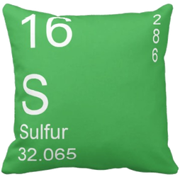 Green Sulfur Element Pillow