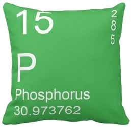 Green Phosphorus Element Pillow