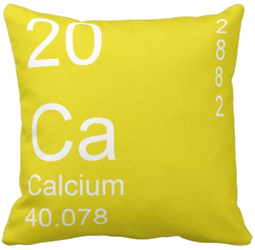 Yellow Calcium Element Pillow