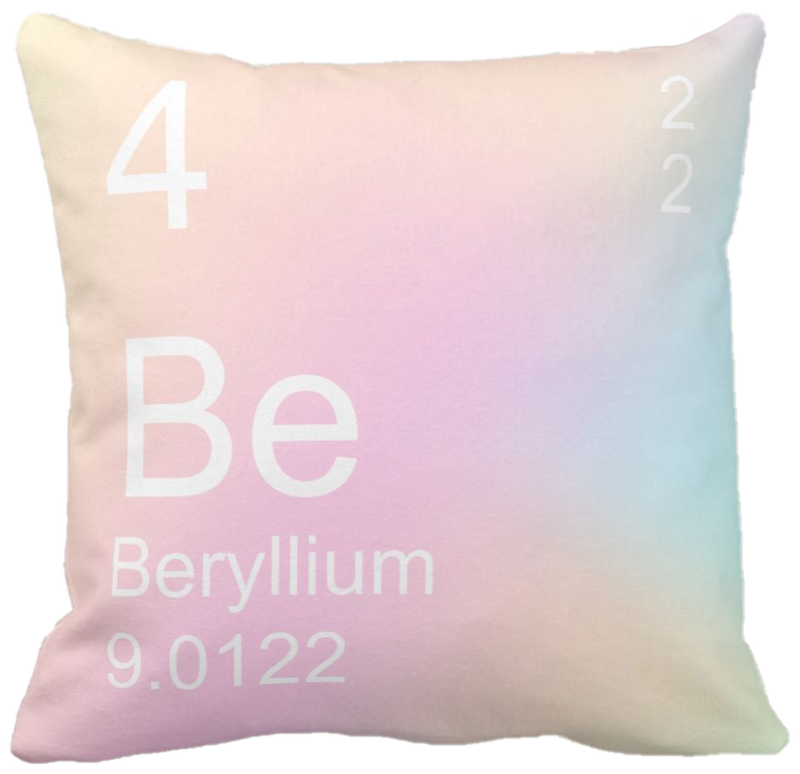 Cotton Candy Beryllium Element Pillow