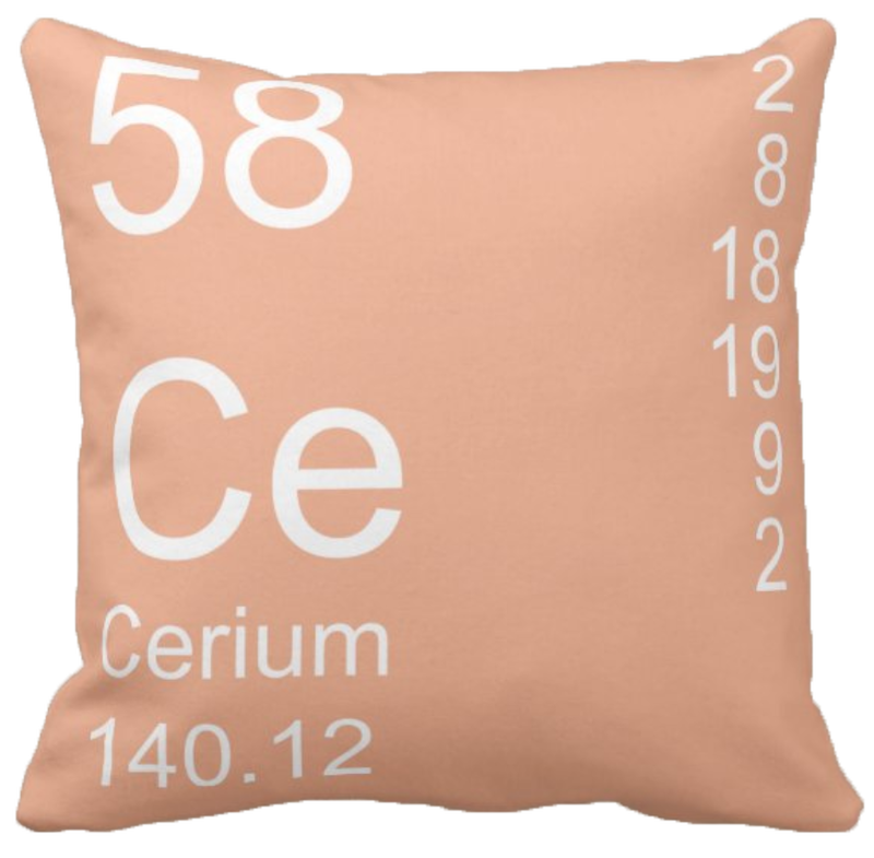 Peach Cerium Element Pillow