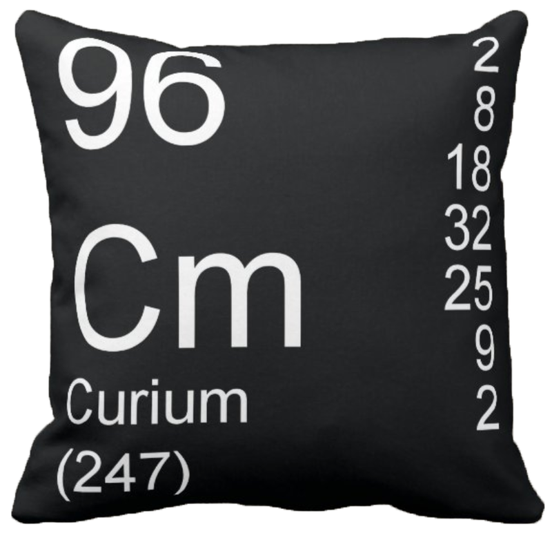 Black Curium Element Pillow