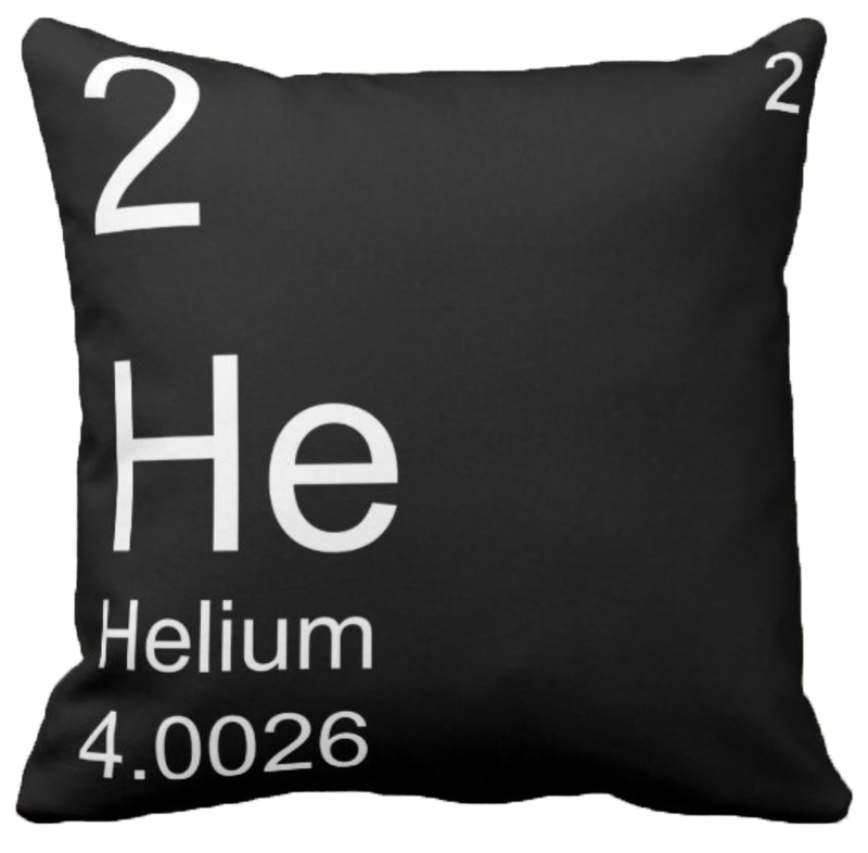 Helium Pillow Black