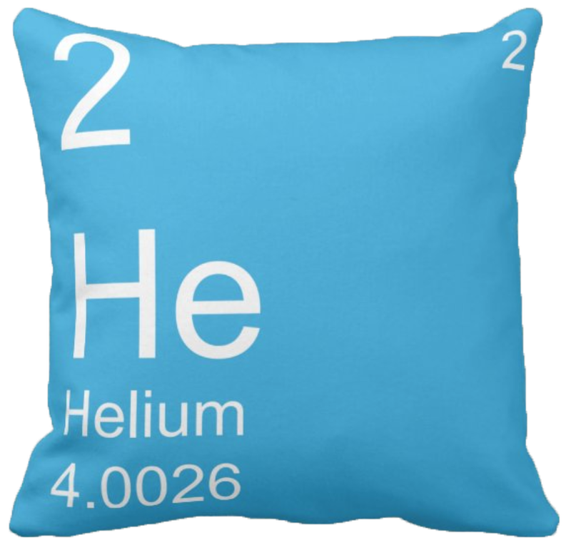 Helium Pillow Blue