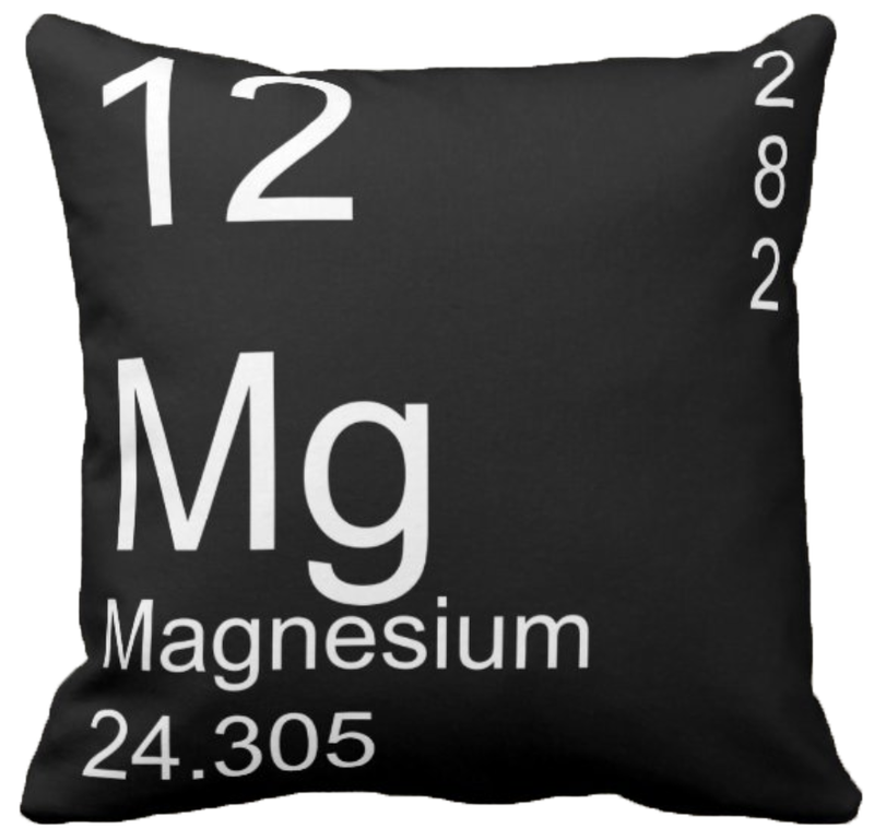 Black Magnesium Element Pillow
