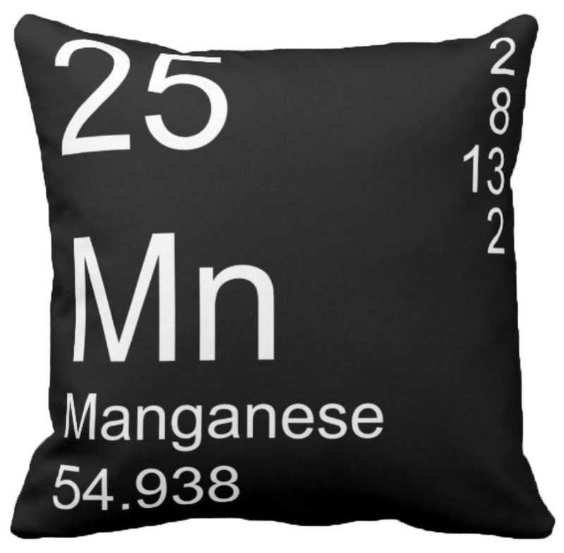 Black Manganese Element Pillow
