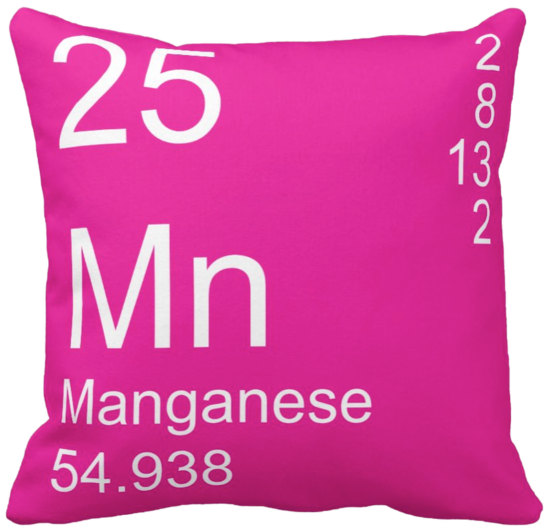 Pink Manganese Element Pillow