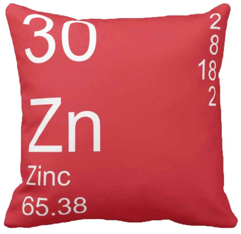 Red Zinc Element Pillow